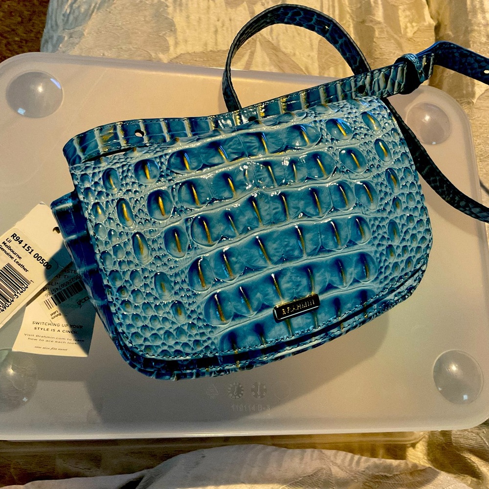 Beautiful Brand New Brahmin Belt Bag.